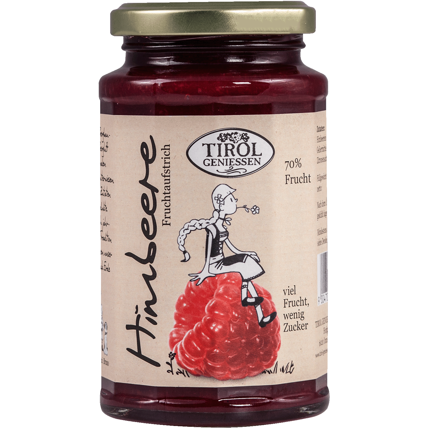 Himbeer Marmelade aus Österreich von Tirol Geniessen