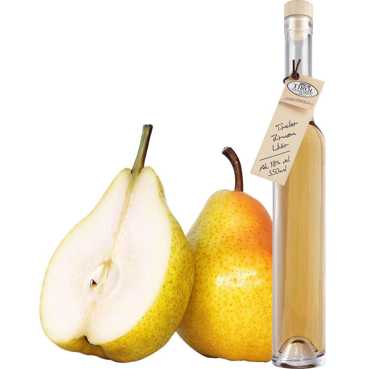 Pear Liqueur in gift bottle from Austria from Tirol Geniessen