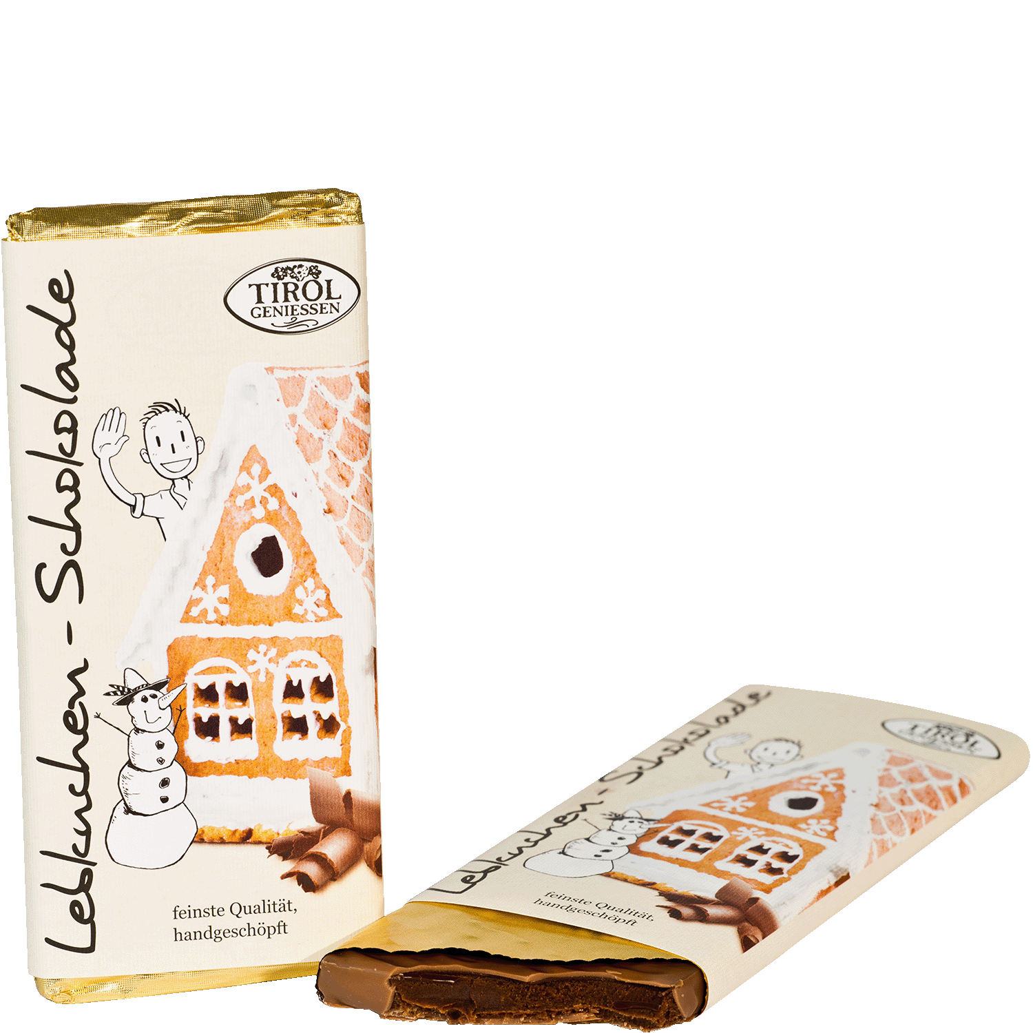 Lebkuchen Schokolade aus Österreich von Tirol Geniessen