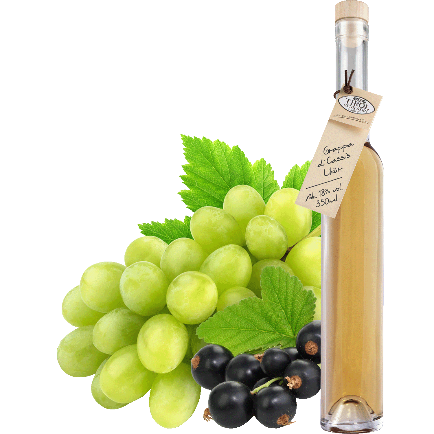 Südtiroler Grappa di Cassis von Tirol geniessen