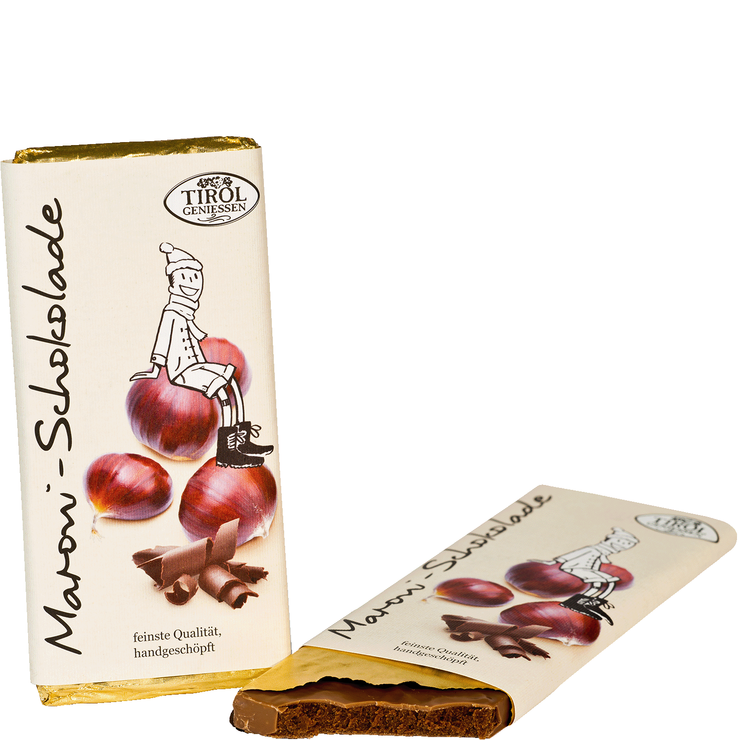 Maroni Schokolade von Tirol geniessen