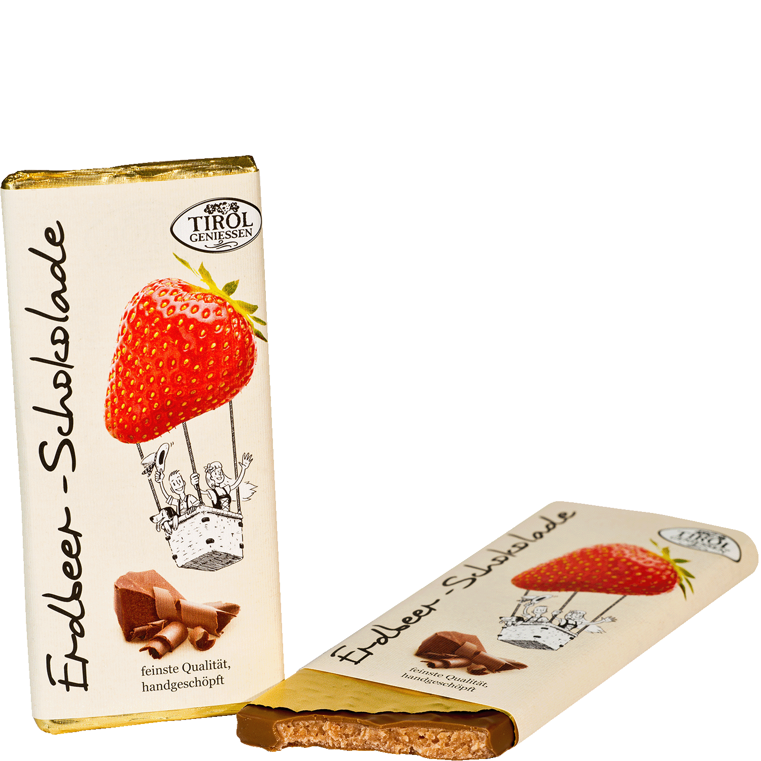 Erdbeer Schokolade aus Österreich von Tirol Geniessen